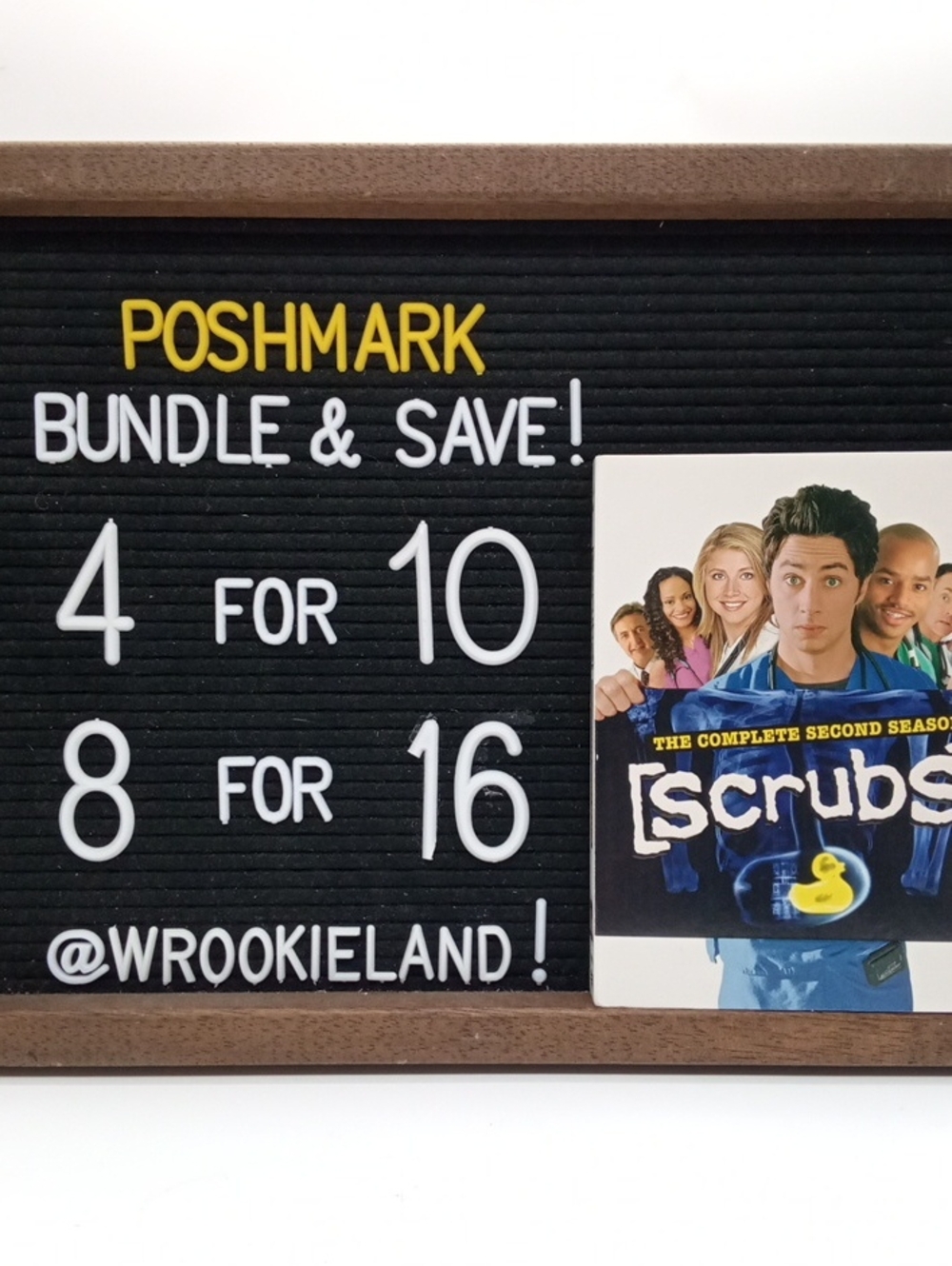 Scrubs The Complete Second Season DVD#J12